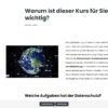 Mitarbeiterschulung Datenschutz für öffentliche Stellen