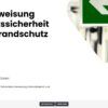 Sicherheitsunterweisung: Arbeitssicherheit & Brandschutz