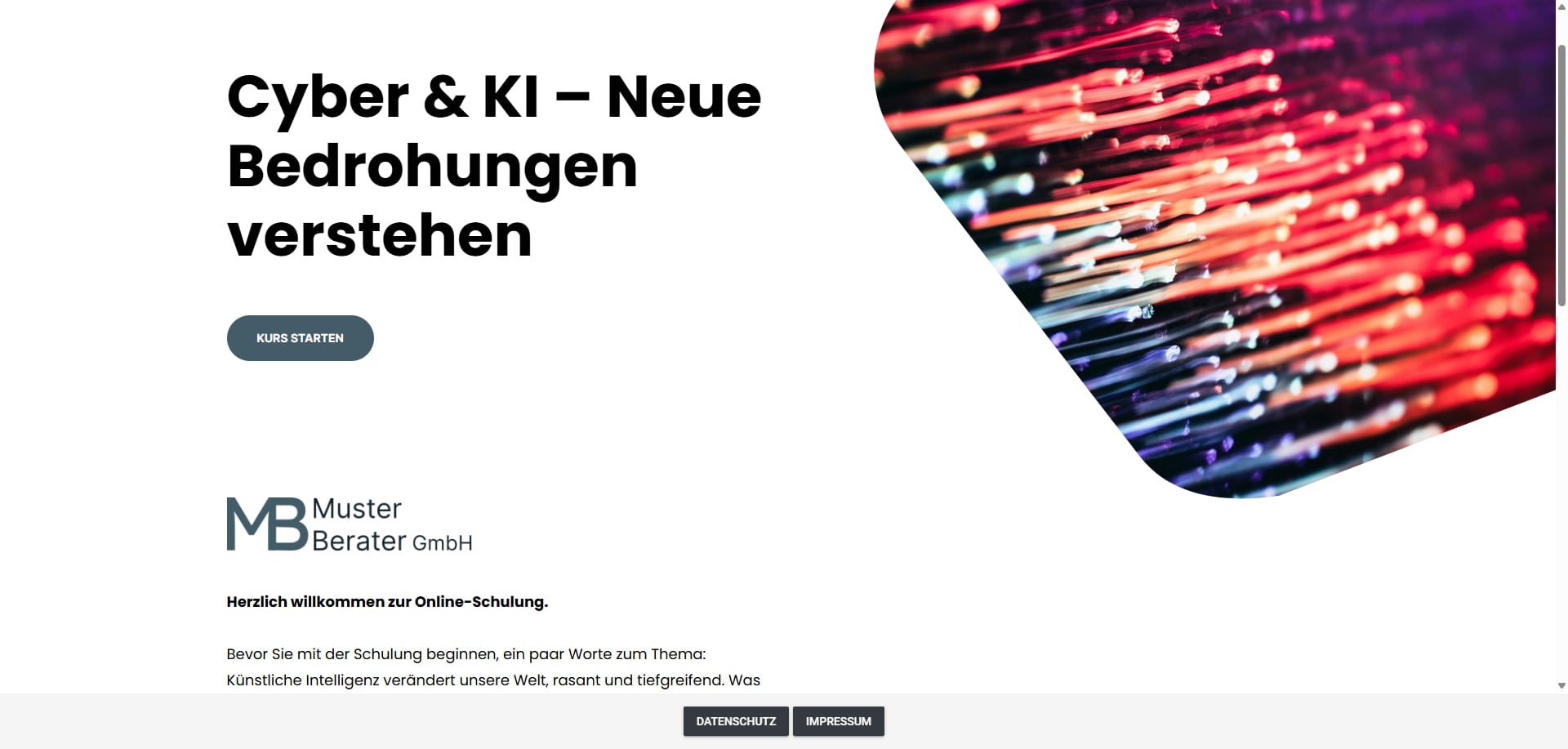 Mitarbeiterschulung Cyber & KI – Neue Bedrohungen verstehen