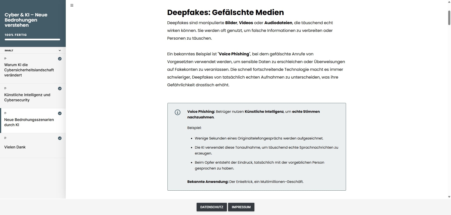 Mitarbeiterschulung Cyber & KI – Neue Bedrohungen verstehen